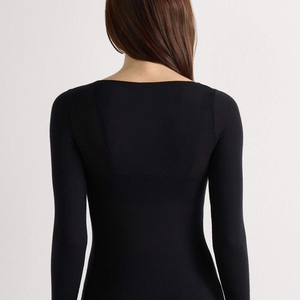 Intimissimi Boat Neck Modal Cashmere Ultralight Top - Picture 3 of 6